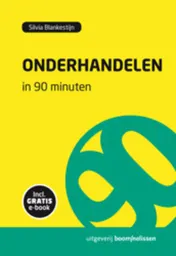 Omslag van Onderhandelen in 90 minuten