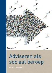 Omslag van Adviseren als sociaal beroep