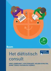 Omslag van Het diëtistisch consult