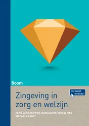 Omslag van Zingeving in zorg en welzijn