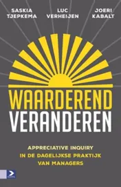 Omslag van Waarderend veranderen