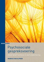 Omslag van Psychosociale gespreksvoering
