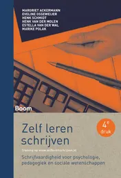 Omslag van Zelf leren schrijven