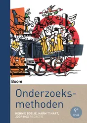 Omslag van Onderzoeksmethoden