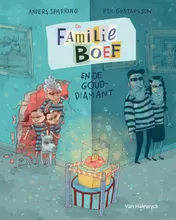 Omslag van De familie Boef en de gouddiamant