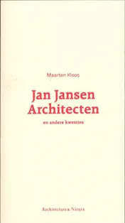 Omslag van Jan Jansen architecten