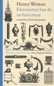 Omslag van Henry Wotton - Elementen van de architectuur