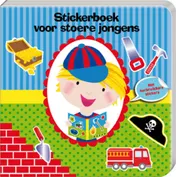 Omslag van Stickerboek voor stoere jongens