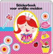 Omslag van Stickerboek voor vrolijke meiden