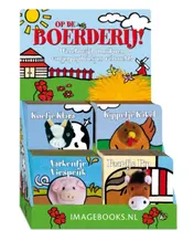 Omslag van Boederijdieren 4x4 (varken,paard,koe & kip)