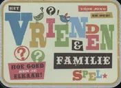 Omslag van Het familie en vriendenspel