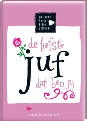 Omslag van Set 4 ex de liefste juf dat ben jij
