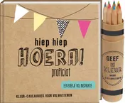 Omslag van Kleurcadeauboek Hoera