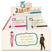 Omslag van Display vijfjarendagboek Mannen en Vrouwen