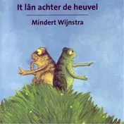 Omslag van It lân achter de heuvel