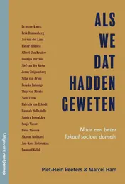 Omslag van Als we dat hadden geweten