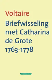 Omslag van Briefwisseling met catharina de grote 1763-1778