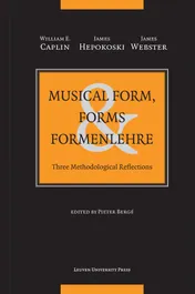 Omslag van Musical Form, Forms & Formenlehre