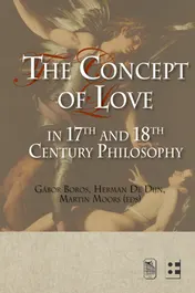 Omslag van The concept of love in 17th and 18th century philosophy