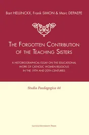 Omslag van The forgotten contribution of the teaching sisters