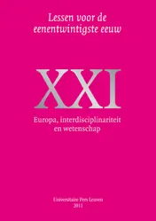 Omslag van Europa, interdisciplinariteit en wetenschap