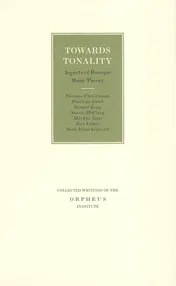 Omslag van Towards tonality