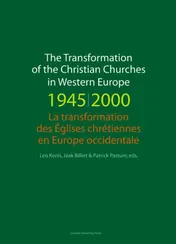 Omslag van The transformation of the christian churches in Western Europe (1945-2000)