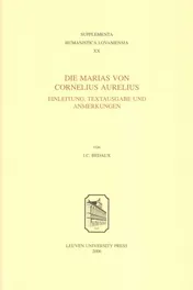 Omslag van Die Marias von Cornelius Aurelius