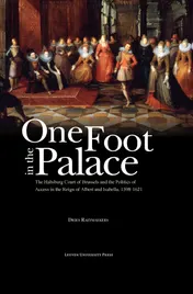 Omslag van One foot in the palace
