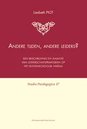 Omslag van Andere tijden, andere leiders?