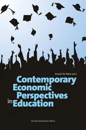 Omslag van Contemporary economic perspectives in education