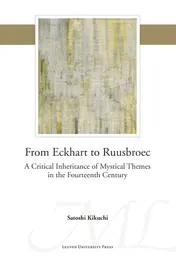 Omslag van From Eckhart to Ruusbroec