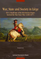 Omslag van War, State, and Society in Liège