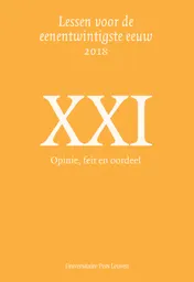 Omslag van Opinie, feit en oordeel