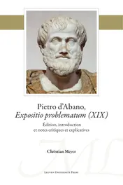 Omslag van Pietro d’Abano, Expositio problematum (XIX)