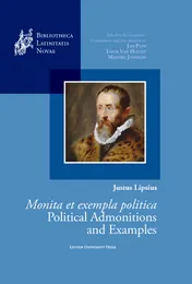 Omslag van Justus Lipsius, Monita et exempla politica / Political Admonitions and Examples