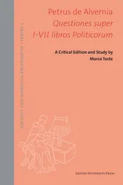 Omslag van Questiones super I-VII libros Politicorum