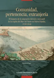 Omslag van Comunidad, pertenencia, extranjería