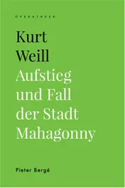 Omslag van Kurt Weill