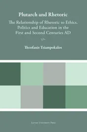 Omslag van Plutarch and Rhetoric