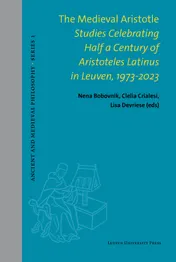Omslag van The Medieval Aristotle