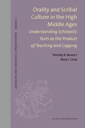 Omslag van Orality and Scribal Culture in the High Middle Ages