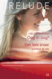 Omslag van Oog in oog ; Een tere snaar