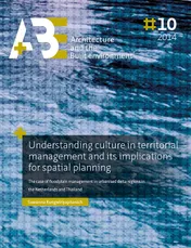 Omslag van Understanding culture in territorial management and its implications for spatial planning