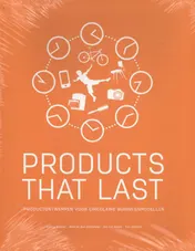 Omslag van Products that last