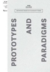 Omslag van Prototypes and paradigms