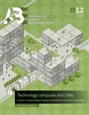 Omslag van A study on the relation between innovation and the built environment at the urban area level