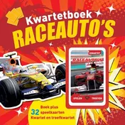 Omslag van Kwartetboek raceauto's