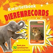 Omslag van Kwartetboeken dierenrecords