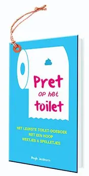 Omslag van Pret op het toilet